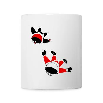 Skydive Dudes 1 - Mug blanc - blanc - Devant