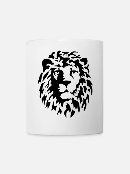 lion - Mug - white