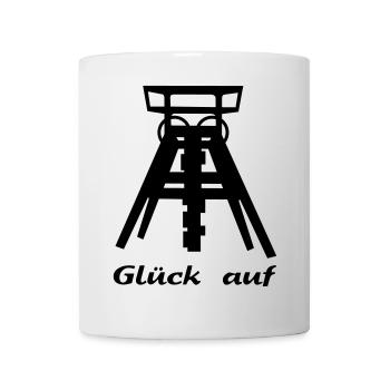 zeche ruhrgebiet - Tasse - Weiß - Vorne