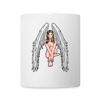 Xmas Christmas Angel Guardian Angel Heavenly - Mug - white - Front