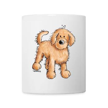 Sweet Golden Doodle - Goldendoodle - Gift - Mug - white - Front