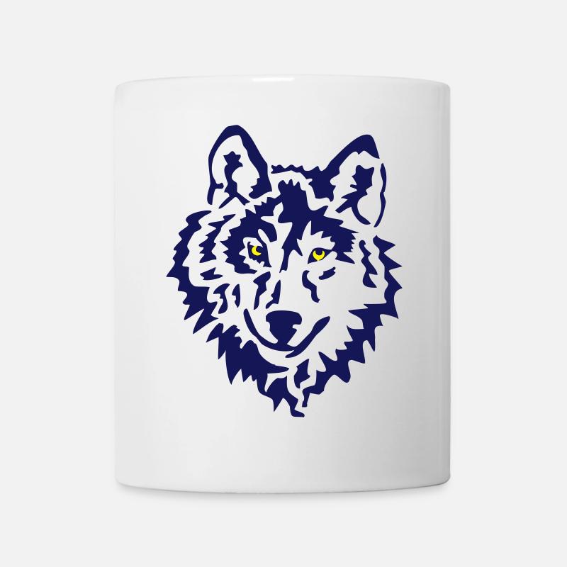wolf - Mug - white