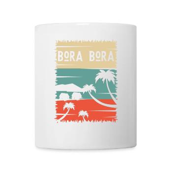 Bora Holiday Sea Sun Palms Island Travel Gift - Mug - white - Front