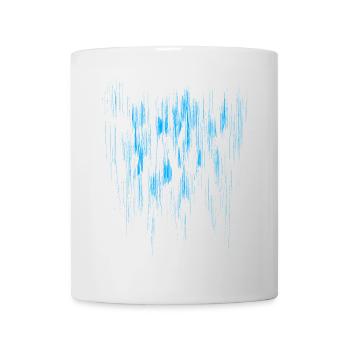 Background Abstract / BLUE - Mug - white - Front