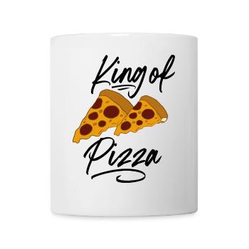 La pizza - Mug blanc - blanc - Devant