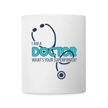 Je suis docteur - Mug blanc - blanc - Devant