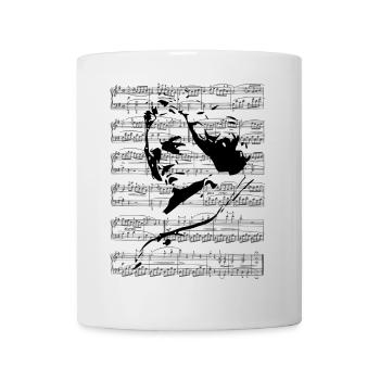 Beethoven - Mug blanc - blanc - Devant