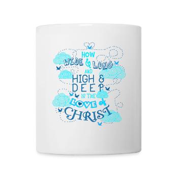 Christian Clothing & God's Love - Mug - white - Front