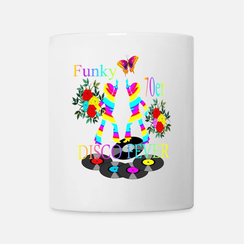 Disco Fieber 70er - Tasse - Weiß