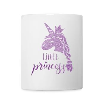 Lila Stern Einhorn Prinzessin - Tasse - Weiß - Vorne