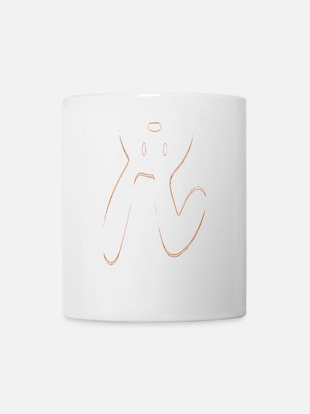 Hase - Tasse - Weiß
