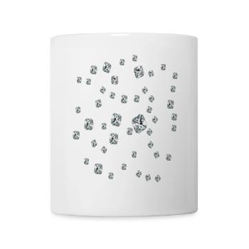 Diamant - Tasse - Weiß - Vorne