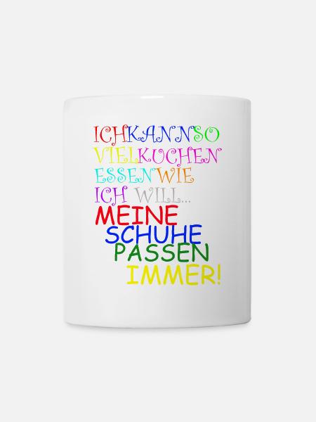 KUCHEN - Tasse - Weiß