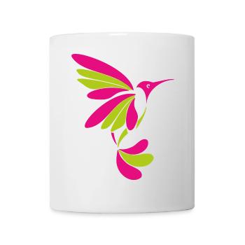 Hummingbird 001 - Mug - white - Front