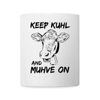 Kuh Kühe - Tasse - Weiß - Vorne