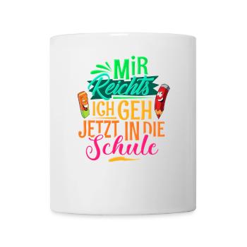 Einschulung - Tasse - Weiß - Vorne