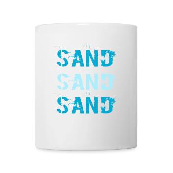 Sable sable / Été / Proverbes / Tendance - Mug blanc - blanc - Devant