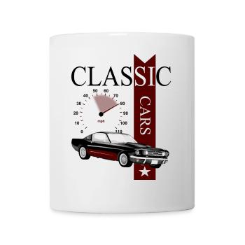 Automobile Classic Cars - Tasse - Weiß - Vorne