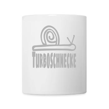 Turbo-escargot / Escargot / Tendance / Proverbes - Mug blanc - blanc - Devant