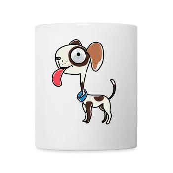 Hunde Hund Haustiere Weihnachtsgeschenk - Tasse - Weiß - Vorne