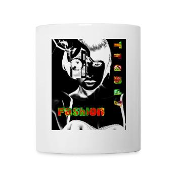 Stylish Fashion Trend with Futuristic Look - Mug - white - Front