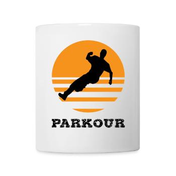 Parkour - Mug blanc - blanc - Devant