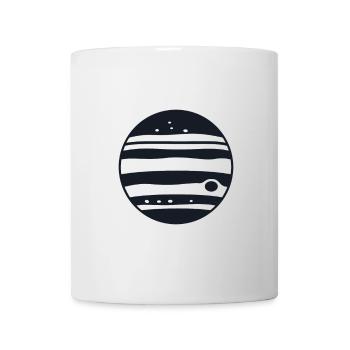 Planète Jupiter - Mug blanc - blanc - Devant