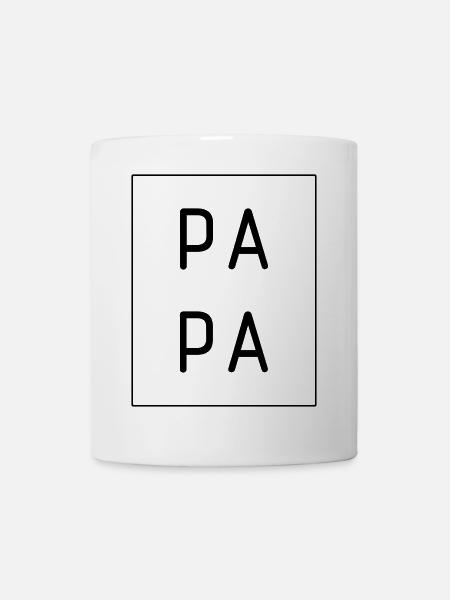 Papa - Tasse - Weiß