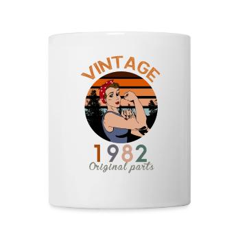 Vintage 1982 Original Parts - Tasse - Weiß - Vorne