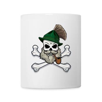 Motive: Alpen Pirate | Alpenplatzl - Mug - white - Front
