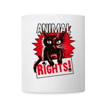 DROITS DES ANIMAUX - Mug blanc - blanc - Devant
