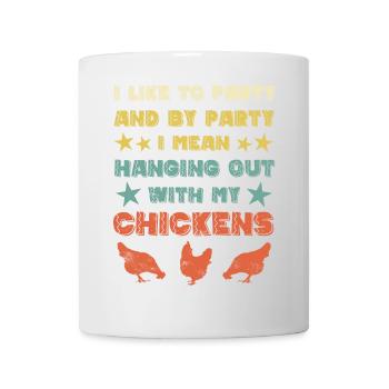 Chicken chickens - Mug - white - Front