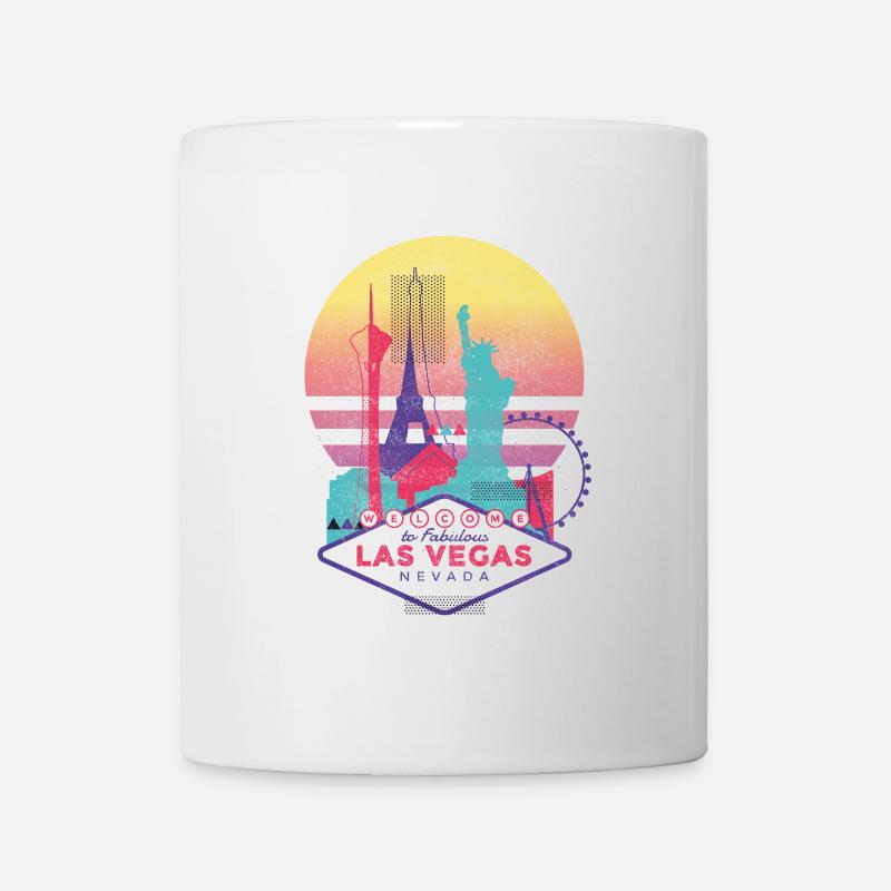 Las Vegas - Mug blanc - blanc