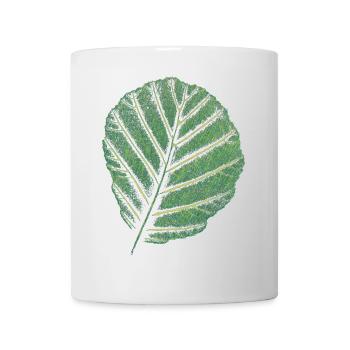 Leaf Alder / Original Art Print - Mug - white - Front