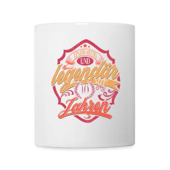 10. Geburtstag - Tasse - Weiß - Vorne