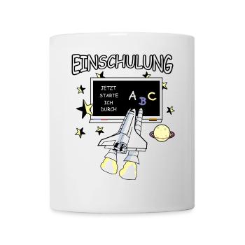 Einschulung - Tasse - Weiß - Vorne