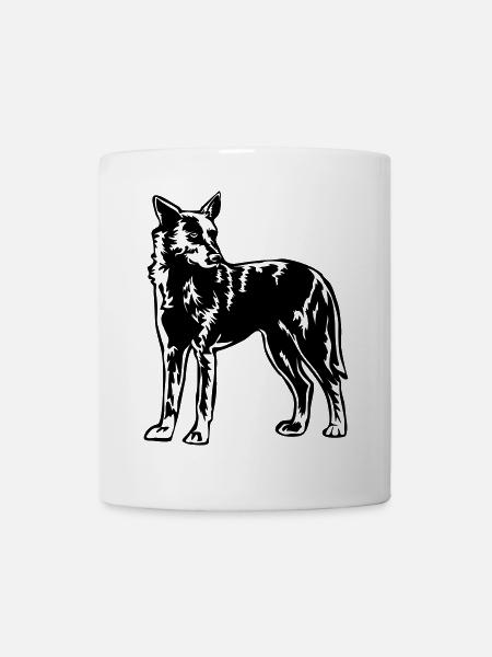 Hollandse Herder - Tasse - Weiß