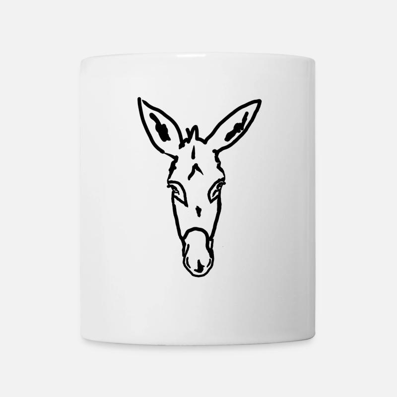 Esel Âne Donkey - Mug blanc - blanc