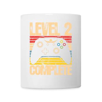 Contrôleur complet de niveau 2 - Mug blanc - blanc - Devant