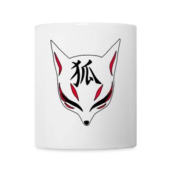 Japanischer Fuchs manga - Tasse - Weiß - Vorne