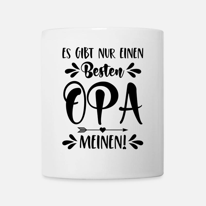Es gibt nur einen besten Opa - Meinen! - Tasse - Weiß
