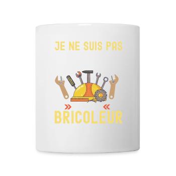 Bricoleur - Mug blanc - blanc - Devant