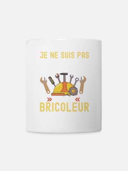 Bricoleur - Mug blanc - blanc