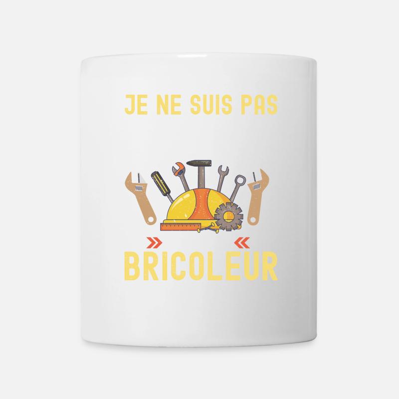 Bricoleur - Mug blanc - blanc