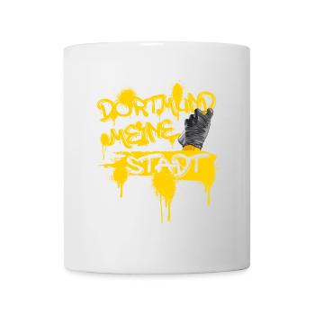 Dortmund meine Stadt Graffiti - Tasse - Weiß - Vorne
