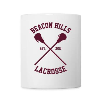Beacon Hills Lacrosse Grafik - Tasse - Weiß - Vorne