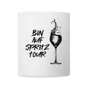 Spritztour Apero Cocktail Aperitif Getränk - Tasse - Weiß - Vorne