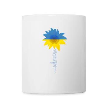 Soutenez l’Ukraine avec Je soutiens l’Ukraine - Mug blanc - blanc - Devant