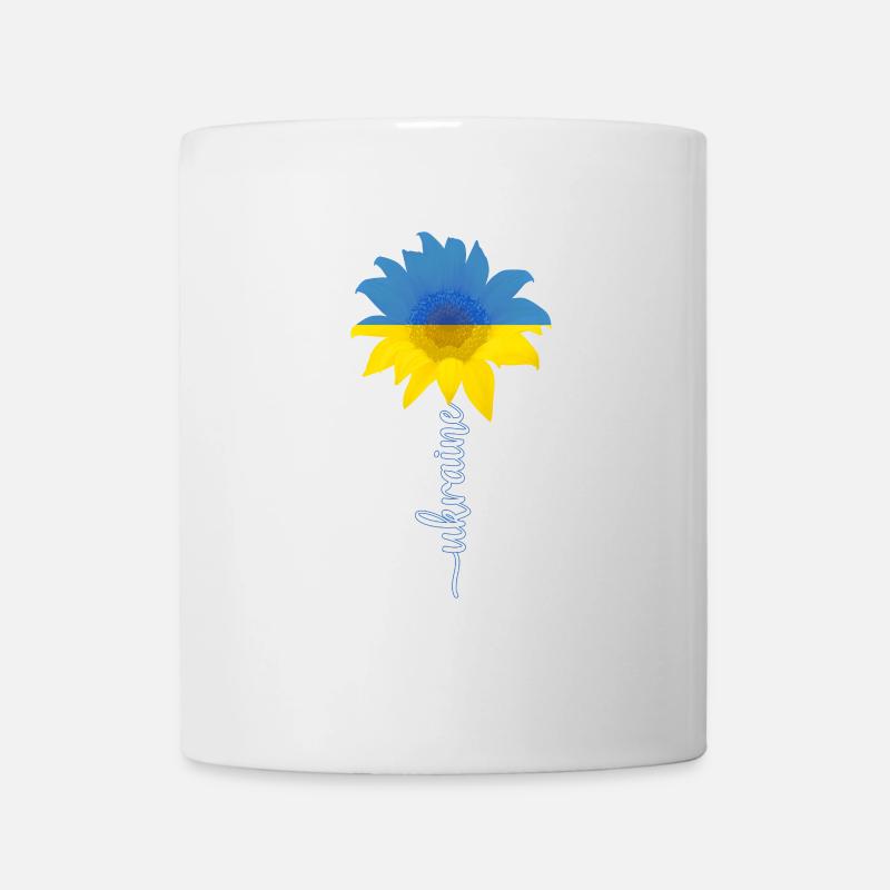 Support Ukraine with I stand with Ukraine - Mug - white