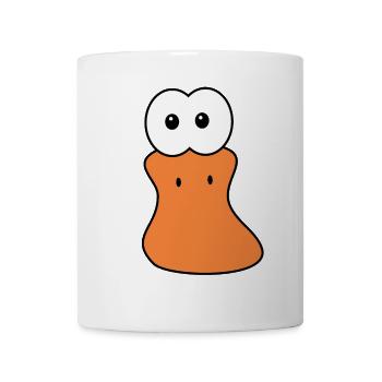 Canards canards - Mug blanc - blanc - Devant